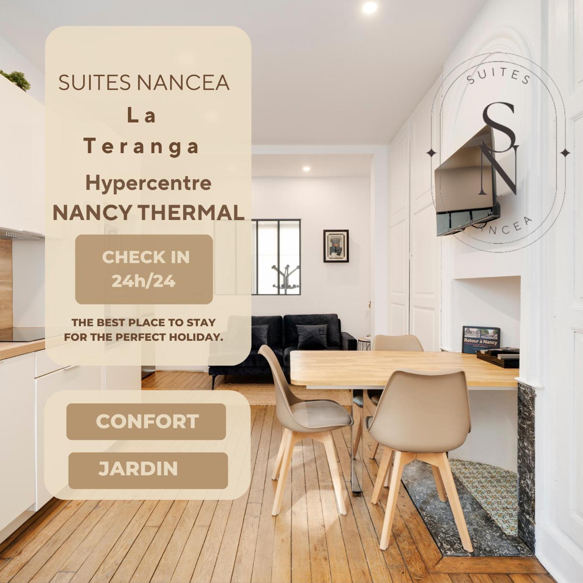 Ferienwohnung La Teranga De Kadi & Cathy, Avec Jardin Privatif Nancy Exterior foto
