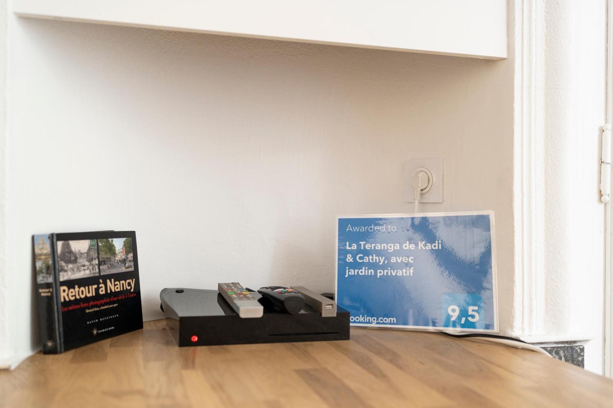 Ferienwohnung La Teranga De Kadi & Cathy, Avec Jardin Privatif Nancy Exterior foto